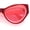Pink Burgundy - Pink, variant on SA106 Womens Mod Chunky Thick Plastic Vintage Cat Eye Sunglasses - Beige Brown Frame / Brown Lens