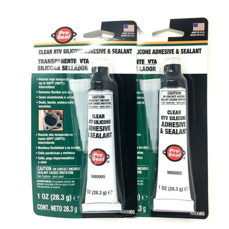 Super Glue Silicone Adhesive and Sealant, 500 Degree F Performance (Pack of