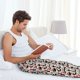 thumbnail image 5 of Fotbe Christmas Cat Pantalones de Pijama para Hombre, Pantalones de Dormir, Pantalones de Casa con Cintura Ajustable y Bolsillos-Small, 5 of 6