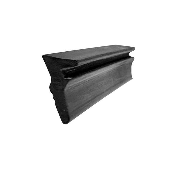 Gordon Glass® Roll-in Replacement Glazing Rubber Spline Gasket for Framed Shower Doors, 5/16 in x 5/8 in x 1/2 in