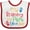 White and Red, variant on Inktastic Grammy and Papa Love Me Boys or Girls Baby Bib