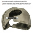 thumbnail image 4 of Turbocharger Cover Turbocharger Blanket  Engine Shield Cover Barrier Turbocharger Protective Cover Wrap, 4 of 8