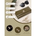 thumbnail image 2 of Punplita Women Wallet Leopard Snap Button Wallets for Women Multi-Card & Zipper, 2 of 6