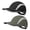 Black+army Green, variant on 2 Pack Reflective Foldable Sports Hat UPF 50+ Sun Protection Outdoor Run Hats for Men and Women