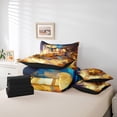 thumbnail image 5 of Homewish Cartoon Gold Drum Twin Bedding Sets 7-Piece, Pop Hip Hop Music Bedding Comforter Set, Teens Kids Boys Girls Reversible Sheet Sets, Ultra Soft Bedroom Decor, 5 of 7