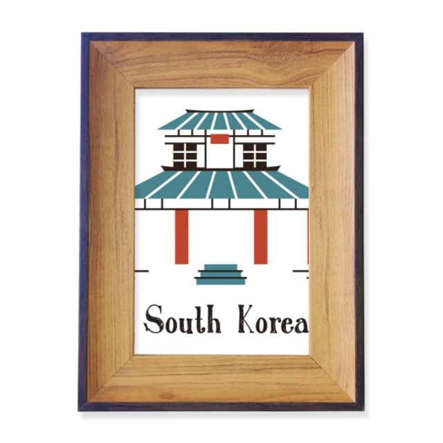 South Korea Landmarks The Phylum Photo Frame Exhibition Display Art Desktop Painting