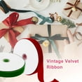 thumbnail image 3 of Cinta de Terciopelo Uxcell, 1" x 20 yardas, Cinta de Terciopelo Zafiro para Manualidades DIY, 3 of 6