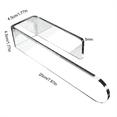thumbnail image 4 of 2PCS U Shape Bathroom Acrylic Towel Bar Hand Towel Holder, Self Adhesive Towel Rack for Bathroom Wall Mounted A, 4 of 10