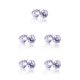 thumbnail image 3 of Minnieouse Pendientes hipoalergénicos de cristal con diamantes de imitación para mujer y niña para fiesta Type3 NO3 Minnieouse CBP002588, 3 of 5