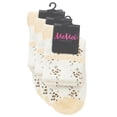 thumbnail image 5 of MeMoi Vintage Floral Women's Cotton Blend Ankle Socks - Womens - Female, One Size, Black, 5 of 5