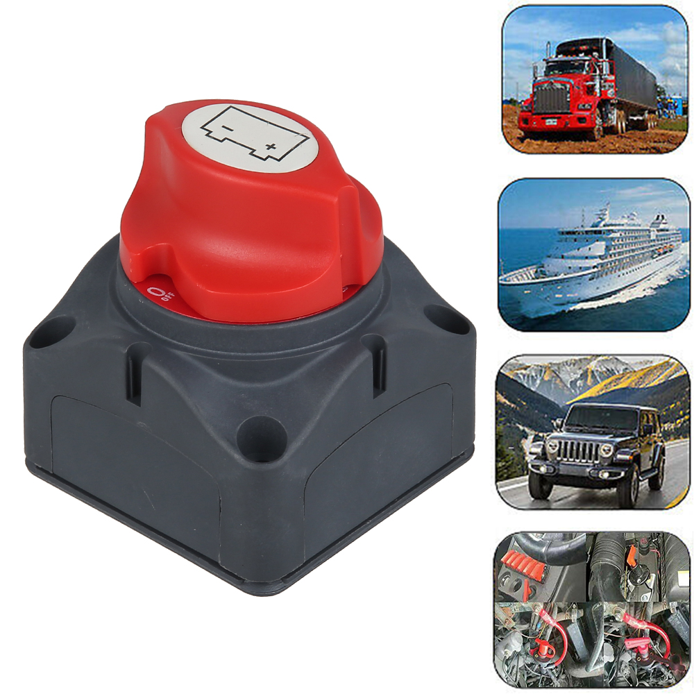 AoHao Battery Switch 12/24 V Battery Power Cut On/Off Master Switch