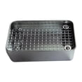 thumbnail image 3 of Bandeja sanitaria antideslizante para conejos, orinal para animales pequeños, accesorios para orinales, bandeja para hámsteres, hurones y conejos. Plata S, 3 of 8