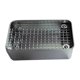 thumbnail image 3 of Bandeja sanitaria antideslizante para conejos, orinal para animales pequeños, accesorios para orinales, bandeja para hámsteres, hurones y conejos. Plata S, 3 of 8