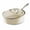 Cream, variant on Gotham Steel Hammered 4 Quart Ceramic Frying Pan Non Stick with Lid, Nonstick Sauce Pan, Jumbo Cooker Cooking Pan Sauté Pan, Ceramic Family Pan, Frying Pans Nonstick with Lid, Copper