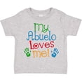 thumbnail image 3 of Inktastic My Abuelo Loves Me Boys or Girls Toddler T-Shirt, 3 of 5