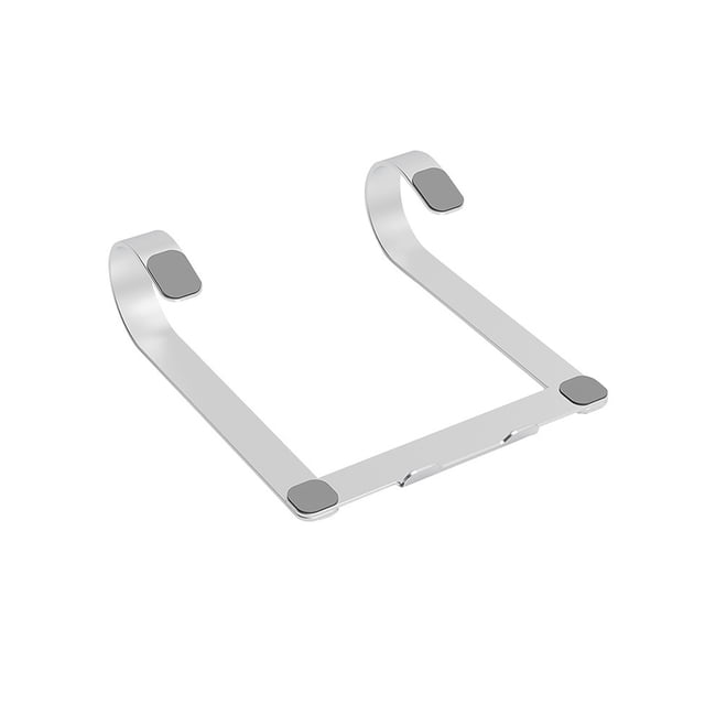 S2 Laptop Riser Strong Bearing Capacity Good Hardness Detachable Desk Notebook Holding Stand for Office - Silver