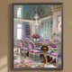 thumbnail image 1 of Cuadros Decorativos Kit abstracto de pintura de diamante de taladro redondo completo DIY 5D artesanía de decoración del hogar(1) Wdftyju embutido en tela, 1 of 9
