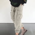 thumbnail image 1 of Pantalones largos para hombre, moda de primavera e invierno, pantalones deportivos casuales, pantalones para hombre, 1 of 6