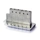 thumbnail image 4 of Puente Para Trémolo Zurdo Guitarra Eléctrica Plateada Parte Del Puente Metal Reemplazar CUTICAT Piezas de puente de guitarra eléctrica, 4 of 8