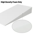 thumbnail image 3 of Continental Sleep, Extra Wide Bed Wedge Pillow, Body Support Sponge, Tringle Incline Cushion to Elevate Upper Body, Good for Neck Pain, Snoring, Acid Reflux, 40 x 20 x 4, White, 3 of 7