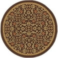 thumbnail image 2 of Well Woven 66334 Tabriz Traditional Non Slip Washable Rug, Brown - 3 ft. 3 in. x 4 ft. 7 in., 2 of 2