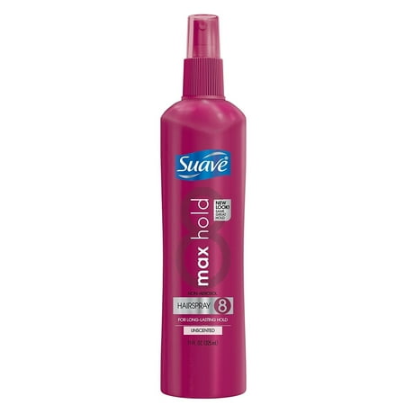 Suave Unscented Non Aerosol Hairspray, Max Hold 11 (Best Uv Spray For Hair)