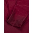 thumbnail image 6 of Sholeno Women's Lyrical Dance Costume Asymmetric Modern Contemporary Latin Tango Ballroom Jazz Dance Burgundy XXL, 6 of 7