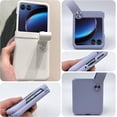thumbnail image 6 of for Motorola Razr Plus 2023 Case with Hand Strap, Premium PU Leather Moto Razr+ Case for Women Girls, Shockproof Protective Slim Case for Motorola Razr Plus 2023, White, 6 of 13