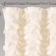 thumbnail image 2 of Lush Decor Cortina para Ducha, Beige, 1, 2 of 7