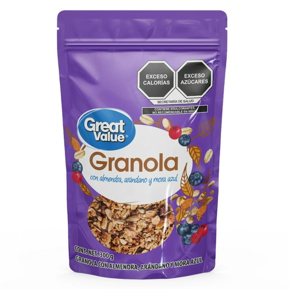 Granola con arandano y mora azul 300 gr
