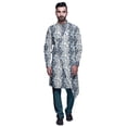 thumbnail image 1 of Atasi Kurta Imprimé de Designer pour Garçons Ensemble Kurta Pyjama Décontracté Vêtements d'Été, 1 of 3