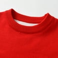 thumbnail image 5 of Utlike Boys Knit Sweater Toddler Winter Long Sleeve Thermal Knit Sweaters Base Unisex Softness Top Leisure Wear Size 4 Years-5 Years, 5 of 7