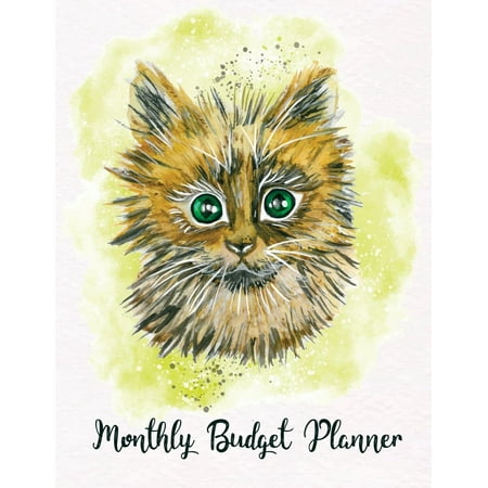 Monthly Budget Planner: Weekly & Monthly Expense Tracker Organizer, Budget Planner and Financial Planner Workbook ( Bill Tracker, Expense Tracker, Home Budget Book / Extra Large ) Cat Cover