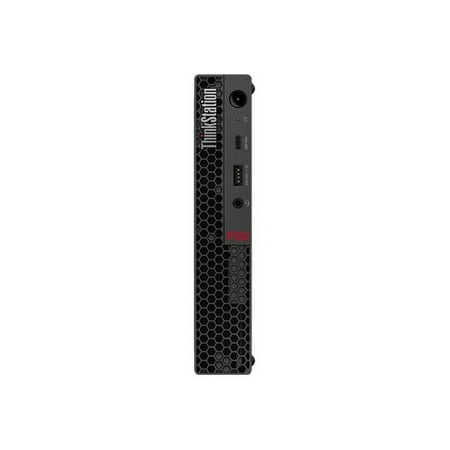 Lenovo - ThinkStation P350 Tiny Desktop - Intel Core i7-11700 - 32GB Memory - Intel UHD Graphics 750 - 1TB SSD - Black