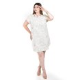 thumbnail image 1 of Vestido camisero de lino Roman Fashion /Tallas Extras, 006 (Estampado negro) negro 40, 1 of 5