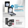 thumbnail image 2 of i-Blason Journey Series Rugged Case for Samsung Galaxy Z Flip 5 (2023) with Kickstand & Protector, 2 of 9