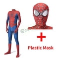 thumbnail image 1 of Disfraz de Spiderman Tobey Maguire, traje rojo Raimi, mono de superhéroe, disfraz de Halloween, fiesta de carnaval, Spandex para adultos/niños Fivean unisex, 1 of 2