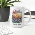 thumbnail image 3 of Personalized Sheep Coffee Mug – Cute Gift for Sheep Lovers, Parents, Kids, Friends – Custom Name Ceramic Cup 11oz – Perfect for Farm Animal Enthusiasts & Tea Lovers, 3 of 6