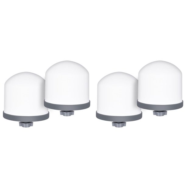 4 Piezas de Repuesto de Filtro de Cerámica Magnetizado Purificador de Agua Mineral Filtro de Agua de Cerámica Hemisferio Filtros de Agua