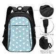 thumbnail image 3 of Easygdp Funny Chicken Mochila para Laptop de Viaje con Puerto USB, Mochila para Laptop con Puerto de Carga USB para Mujeres y Hombres, 3 of 7