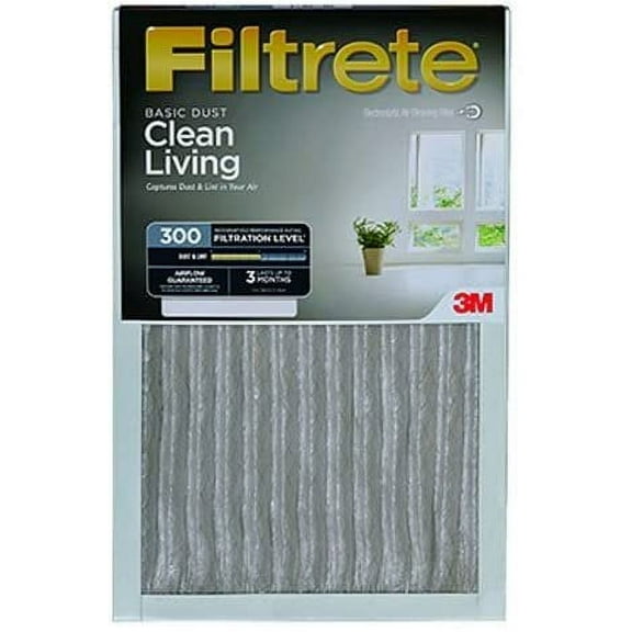 3M Filtrate Dust Reduction Filter - Electrostatic - 14 x 25 x 1
