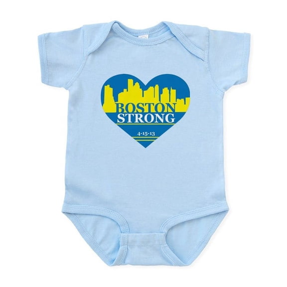 CafePress - Boston Body Suit - Baby Light Bodysuit, Size Newborn - 24 Months