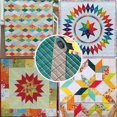 thumbnail image 2 of Regla de acolchado con ranuras para patchwork, transparente, para manualidades, con diseño de tiras Savvy Square Up, 2 of 5