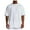 White, variant on Krdevn Men's Oversized Cotton T-Shirt Summer Short Sleeve Round Neck Solid Color Relaxed Fit Casual Top,Color: Black Size: M