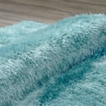 thumbnail image 5 of Addison Rugs Aurora 2' x 3' Deeply Complex Fabric Accent Rug in Peacock Blue, 5 of 5