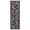 Black, variant on Scalloped Rug for Dorm Home Modern Flower Snake Carpet Machine Washable Brown Flower Rugs Non-Slip Low Pile Bedroom Animal Area Rug for Living Room