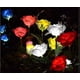 thumbnail image 4 of Set Of 2 Solar Lights On Lily Stake For Garden, Driveway, Exterior, Garden, 4 of 4