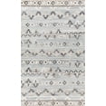 thumbnail image 2 of Hauteloom Denna Recycled Material Living Room, Bedroom Area Rug - Southwestern - Pale Blue, Medium Gray, White - 2' x 3', 2 of 8
