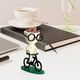 thumbnail image 3 of Wmhnj Maceta de cermica para suculentas con orificio de drenaje - Diseño de bicicleta - Ideal para hierbas, cactus y decoracin del hogar u oficina, 3 of 8