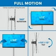 thumbnail image 5 of Mount-It! TV Pole Mount, Fits 32" to 55", Holds up to 55 lbs., 5 of 9
